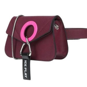 ⭐️ ICE PLAY ⭐️CONVERTIBLE CROSSBODY/BELT BAG FANNY PACK W/DETACHABLE PURSE STRAP